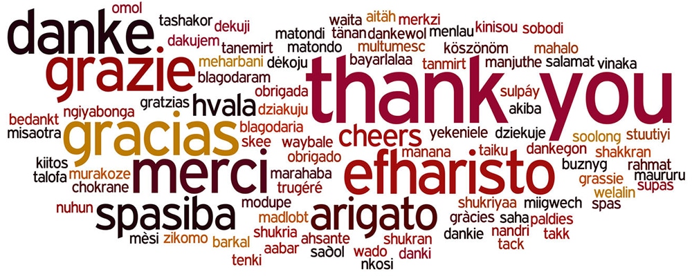 Savoir dire MERCI !